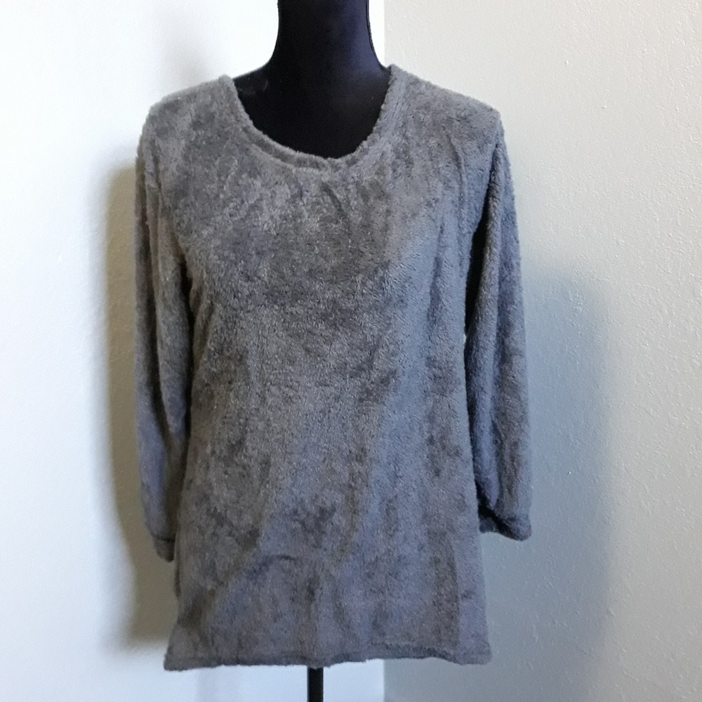 CELMIA OVERSIZED SWEATER/Brown on Left - Picture 7 of 8